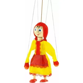 loutka Dřevěná loutka – holka