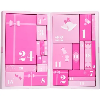 Barva na řasy a obočí Brushworks Beauty Countdown čelenka do vlasů 1 ks + gumičky do vlasů 100 ks + pilník na nehty cestovní 2 ks + skřipec do vlasů 4 ks + Brushworks Body Blender Sponge multifunkční houbička na make-up 2 ks + Brushworks Nail Clipper kleštičky na nehty 1 ks + 