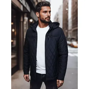 Pánská casual bunda Pánská bunda DSTREET TX4988 TMAVĚ MODRÁ M