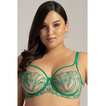 Podprsenka Podprsenka Ava 2161 Moss Barva: Zelená, Velikost: 80G