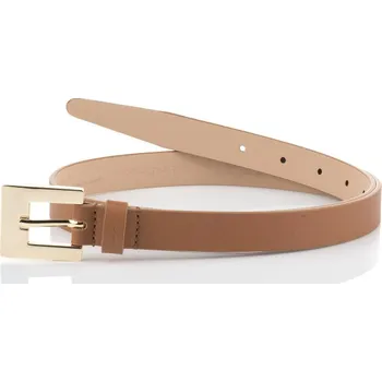 Opasek OPASEK GANT SQUARE BUCKLE SLIM BELT CINNAMON BROWN