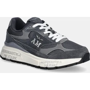 Pánské tenisky Tenisky Aeronautica Militare SNEAKERS pánské, tmavomodrá barva, 252SC0318UCT04248 252SC0318UCT04248.08184 59X, EUR 43