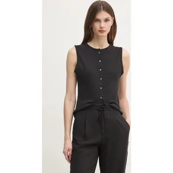 Dámské oblečení Top Calvin Klein Jeans J20J225307 černá 99X, vel. XS