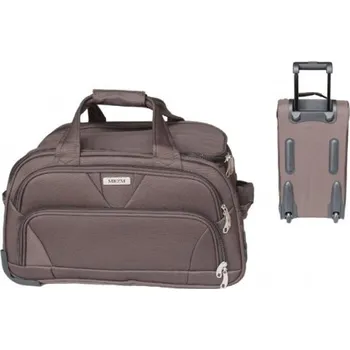 Cestovní taška Cestovní taška na kolečkách MRZM tmavě hnědá střední