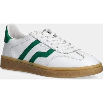 Pánské tenisky Kožené tenisky Gant Cuzima bílá barva, 30534810.G908 00X, EUR 42