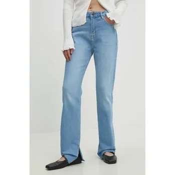 Dámské džíny Džíny Answear.LAB dámské, high waist w.145310237.th modrá 50X, vel. L
