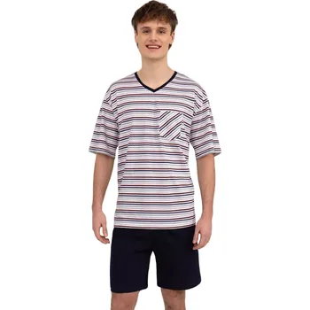 Pánské pyžamo 496/52 REGINA – Pohodlí a styl Barva/Velikost: vínová / M