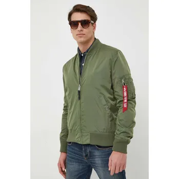 Pánská móda Bomber bunda Alpha Industries MA-1 TT 191103.01 zelená 97X, vel. S