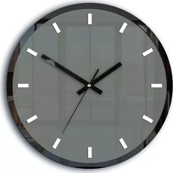 Hodiny Nástěnné hodiny Rolo 30 cm šedé