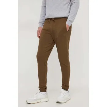 Bavlněné tepláky Boss Orange Sestart zelená barva, 50509303 88A, vel. L