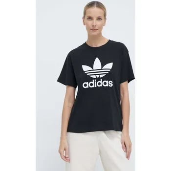 Pánské tričko Tričko adidas Originals Trefoil IR9533 černá 99X, vel. S