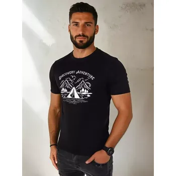 Pánské tričko Pánské triko DSTREET RX5413 ČERNÁ XXL