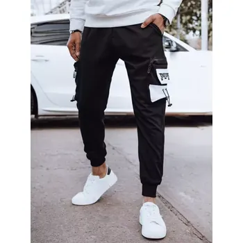 Pánské tepláky DSTREET UX4371 ČERNÁ S