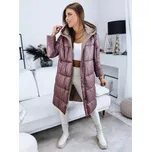 Dámský kabát DSTREET TY3190 FIALOVÁ L