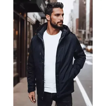 Pánská casual bunda Pánská bunda DSTREET TX4996 TMAVĚ MODRÁ XXL/54