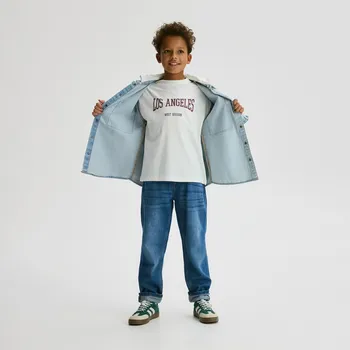 Chlapecké tričko Reserved - Tričko s potiskem - krémová - 088FH-01X - 088FH-01X-152