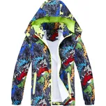 Chlapecká jarní, podzimní bunda - KUGO B2866, šedá / signální zipy Barva: Šedá, Velikost: 104