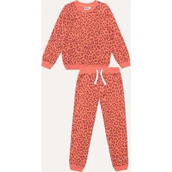 Dívčí tepláková souprava - Winkiki WTG 12074, lososová Barva: Růžová, Velikost: 104