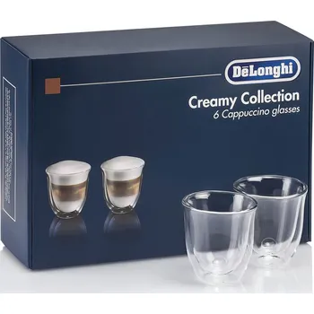 Termohrnek Sada sklenic Delonghi – Creamy Collection DLSC301 Objem: 270 ml