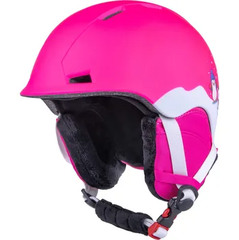 Cyklistická přilba LACETO - PENGUIN DĚTSKÁ LYŽAŘSKÁ HELMA RŮŽOVÁ PENG-PK-XSXS