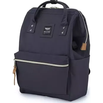 Městský batoh Himawari městský batoh s USB NR7 Modrý 19 l