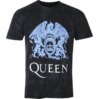Pánská móda Tričko metal pánské Queen - Blue Crest - ROCK OFF - QUTS67MDD - XXL
