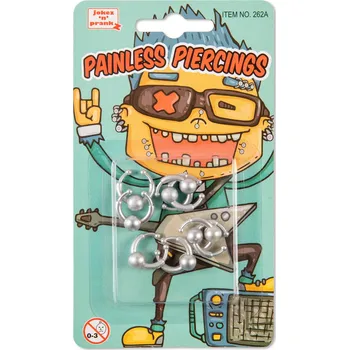 Desková hra Falešný piercing s kuličkou 8 ks