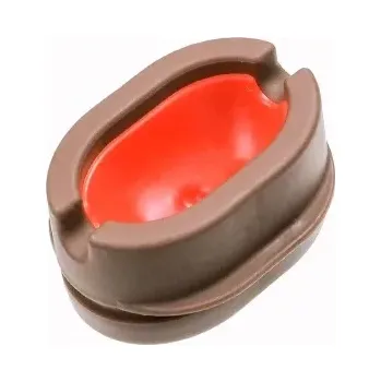 Formička s tlačítkem Flat (Šedá )