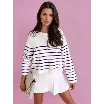 Dámský svetr Dámský svetr DSTREET MY2029 FIALOVÁ unisize