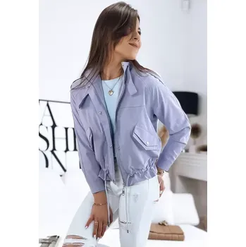 Dámská jarní bunda DSTREET TY3426 FIALOVÁ S