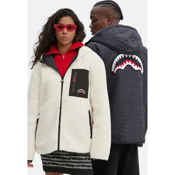 Pánská bunda Oboustranná bunda Sprayground SP656 šedá 90X, vel. L