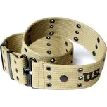 MILTEC Opasek WWII US M36 Khaki děrovaný válečný Repro