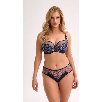 Podprsenka Gaia BS 1329 Sienna poloměkká podprsenka tmavě modrá-růžová 80D