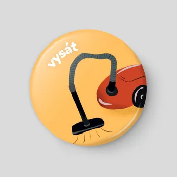 magnetka pro dítě Vysát - plánovací magnetka