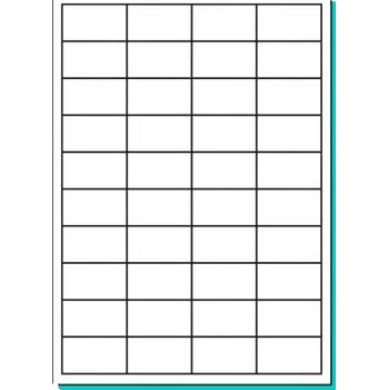Samolepící etiketa Samolepící etiketa 52,5x29,7mm/100ks, A4 bílá, Labels 1/40