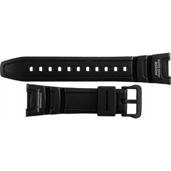 Řemínek na hodinky Řemínek Casio SGW-100 Černý Gumový