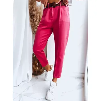 Dámské kalhoty Dámské kalhoty DSTREET ME BELLA UY1410 FUCHSIOVÁ 36