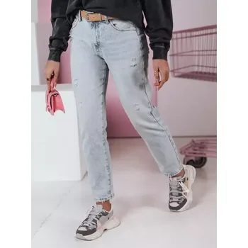 Dámské džíny Dámské kalhoty DSTREET UY2359 SVĚTLE MODRÁ L