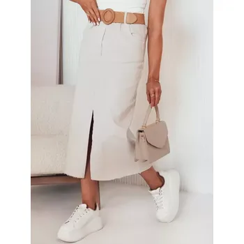 Dámská sukně Dámská sukně DSTREET ELLENA CY0449 BÉŽOVÁ unisize