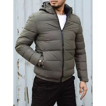 Pánská casual bunda Pánská bunda DSTREET tx4846 ZELENÁ 3XL/56
