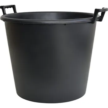 Barel Káď 90 l černá s uchem