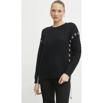 Pánský svetr Svetr z vlněné směsi Guess ELLISS W5RR13.Z3KY0 černá 99X, vel. S