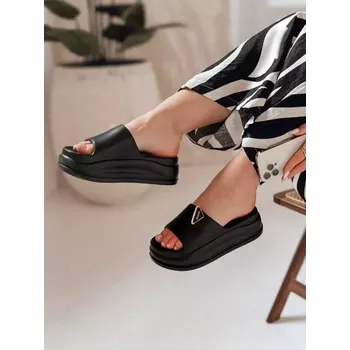 Dámské pantofle Dámské boty DSTREET SUN STEPS ZY0848 ČERNÁ 36/37