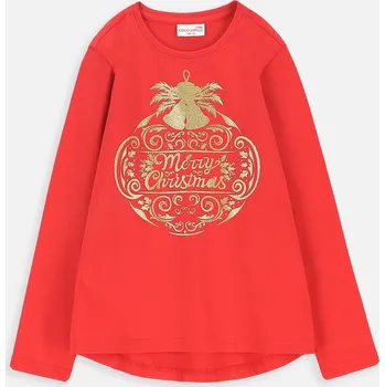 Dívčí oblečení Vánoční dívčí tričko velikost 104 Coccodrillo
