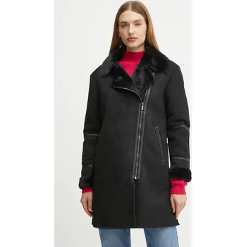 Dámský kabát Kabát Morgan GLANA černá 99X, vel. 40