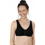 Měkký korzet bez kostic s kapsičkami Amoena Frances černý 100A