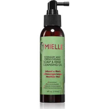 Vlasová regenerace Mielle Rosemary Mint Scalp & Edge Cleansing Oi čisticí olej na vlasy 118 ml