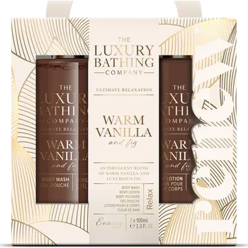 Kosmetická sada The Luxury Bathing Company Dárková sada Vanilka 3 ks + 2 měsíce na vrácení zboží