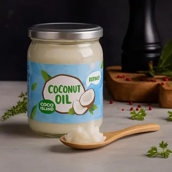 Rostlinný olej Rafinovaný kokosový olej (460 g) Coco Island