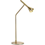 Ideal Lux DIESIS TL stolní LED lampa 6,5W 600lm 65,5cm IP20, mosazné